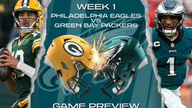 Green Bay Packers vs Philadelphia Eagles Match Player Stats