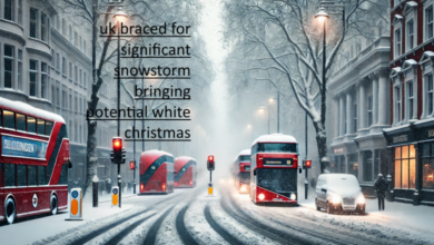 UK Braced for Significant Snowstorm Bringing Potential White Christmas